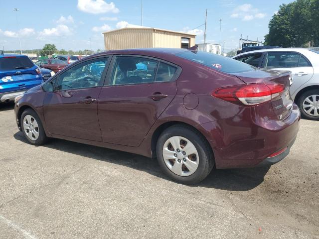  KIA FORTE 2018 Burgundy