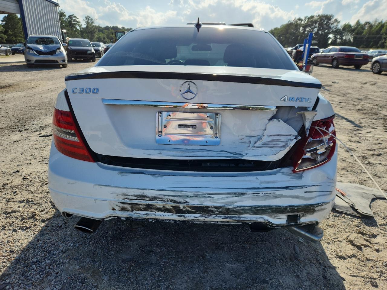 2013 Mercedes-Benz C 300 4Matic VIN: WDDGF8AB2DR277915 Lot: 64224655