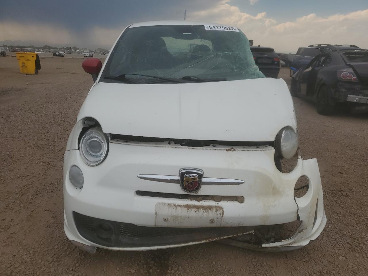 2012 Fiat 500 Abarth VIN: 3C3CFFFH1CT378822 Lot: 64129625