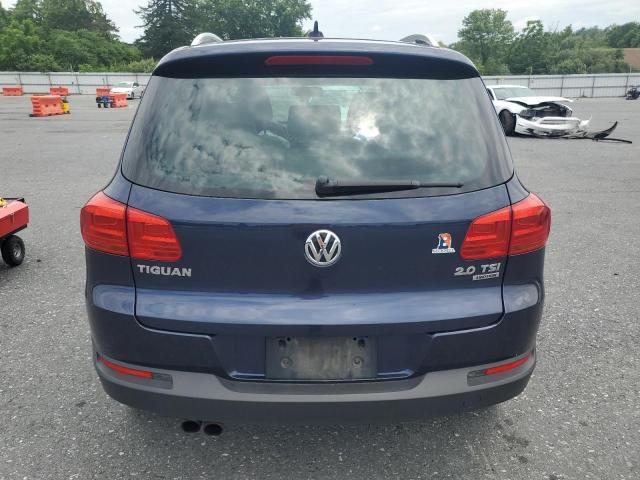  VOLKSWAGEN TIGUAN 2012 Granatowy