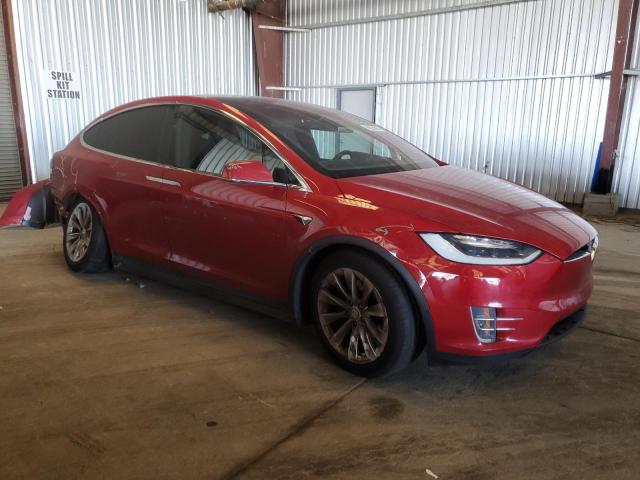  TESLA MODEL X 2017 Red