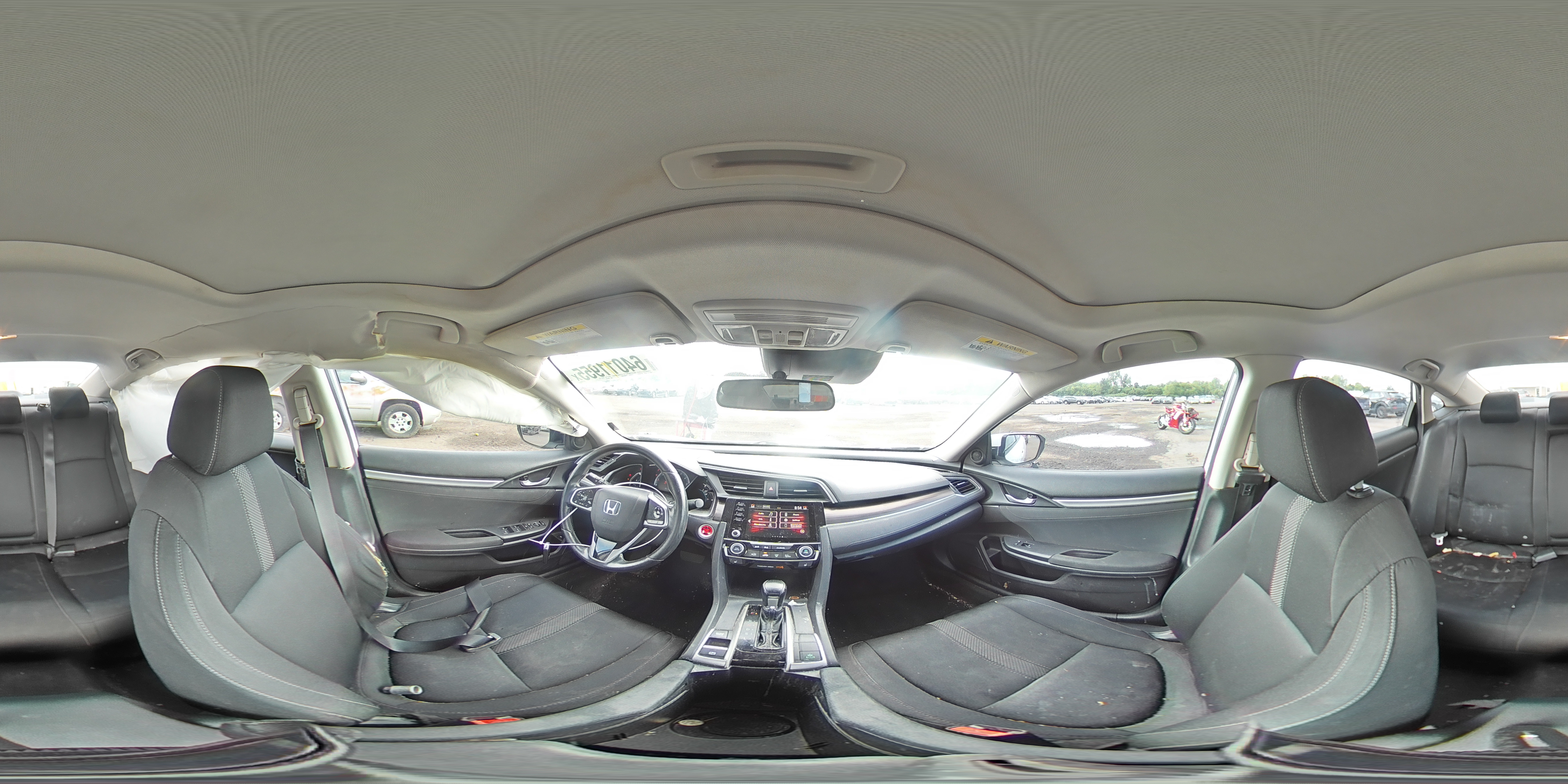 2019 Honda Civic Ex VIN: 19XFC1F30KE204834 Lot: 64011955
