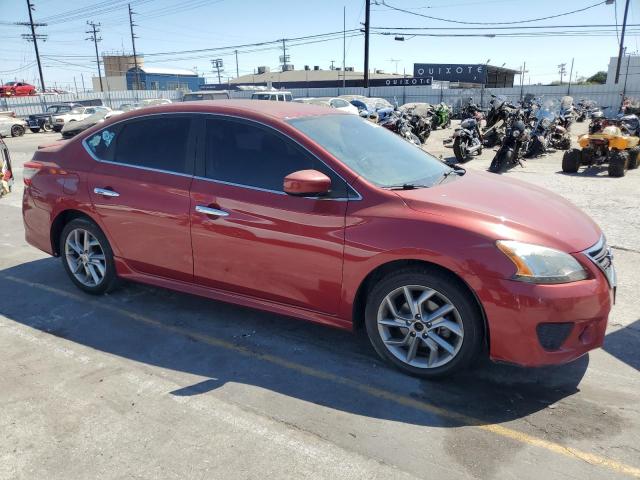 Sedans NISSAN SENTRA 2014 Red