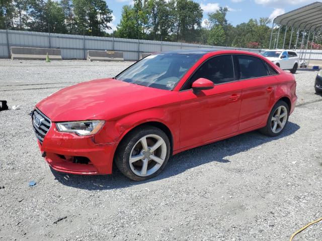 Sedans AUDI A3 2016 Czerwony