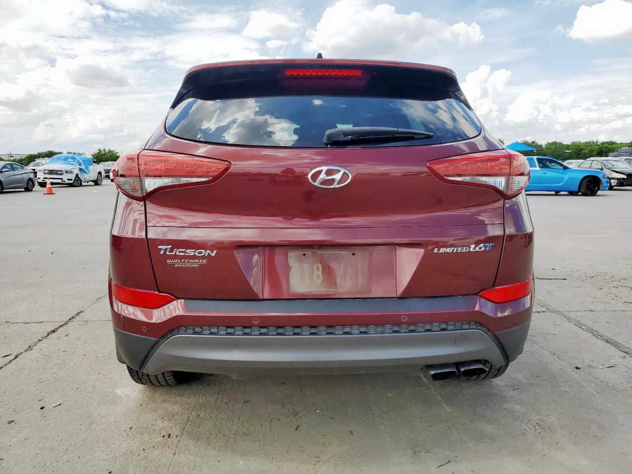 2016 Hyundai Tucson Limited VIN: KM8J33A24GU067549 Lot: 63286475