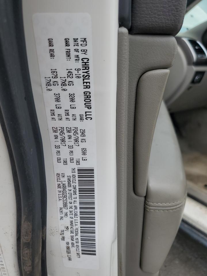 2011 Jeep Grand Cherokee Laredo VIN: 1J4RR4GG2BC539867 Lot: 65179635