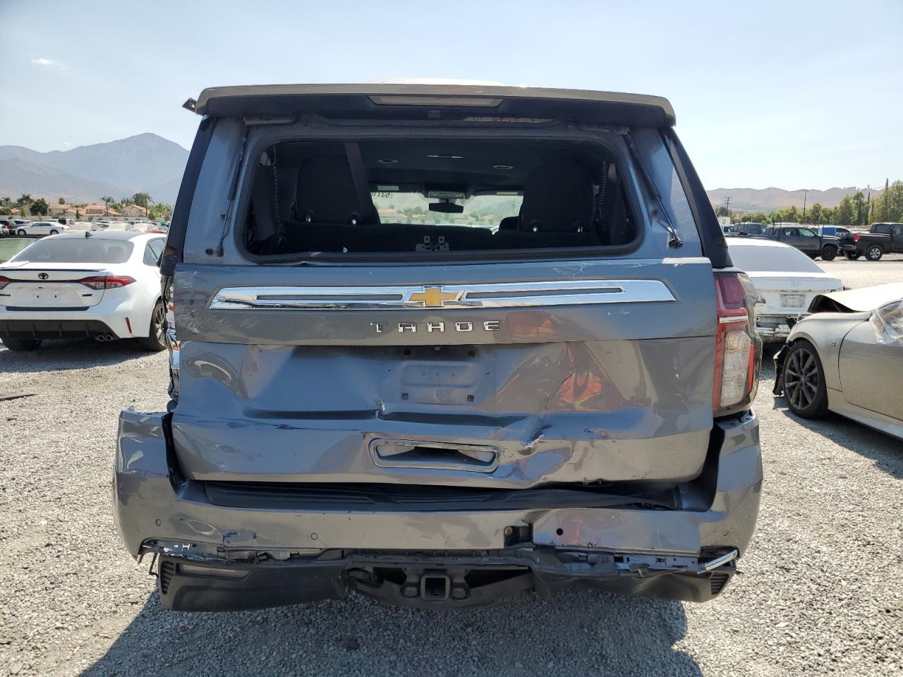 2021 Chevrolet Tahoe C1500 Ls VIN: 1GNSCMKD3MR227893 Lot: 65713735