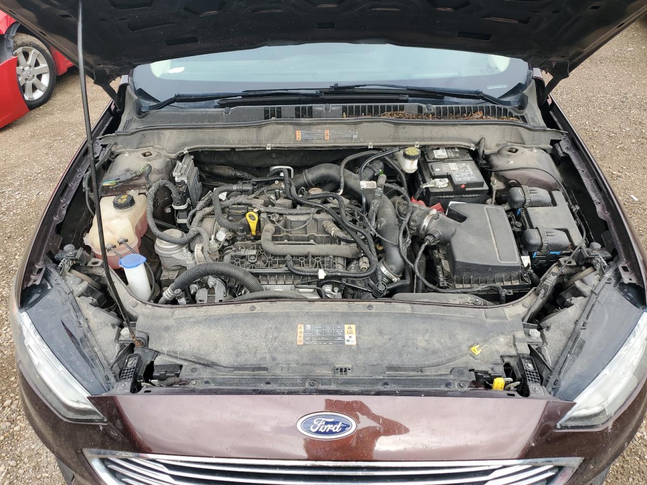 2019 Ford Fusion Se VIN: 3FA6P0HD6KR195382 Lot: 64417545