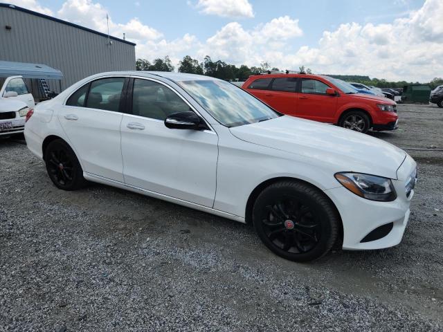 Sedans MERCEDES-BENZ C-CLASS 2015 Biały