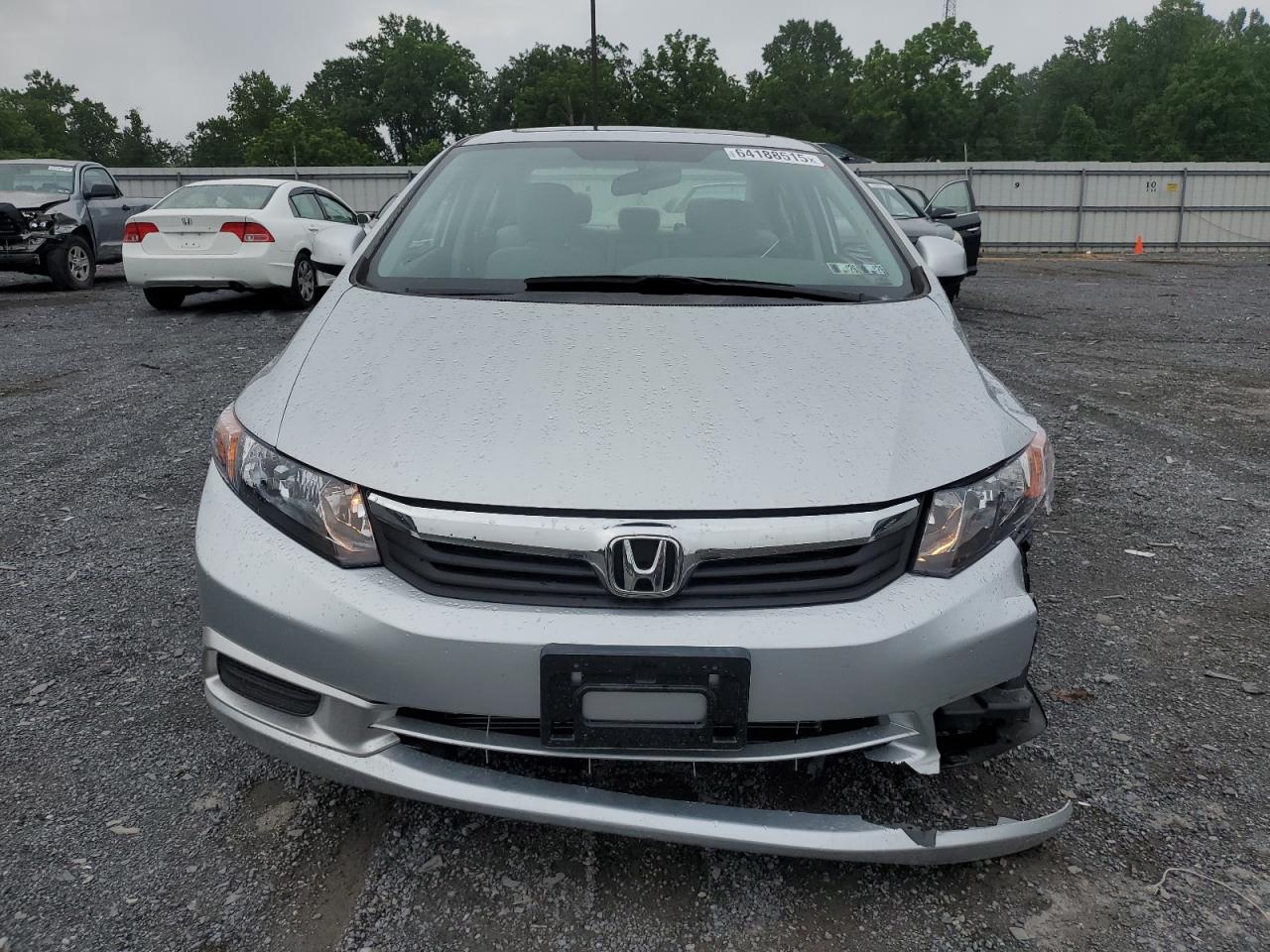 2012 Honda Civic Ex VIN: 2HGFB2F83CH319262 Lot: 64188515