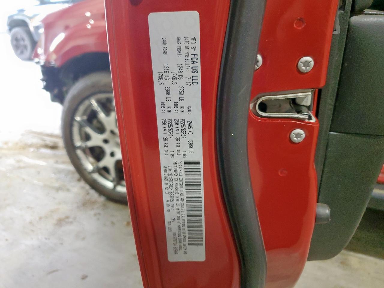 2017 Dodge Journey Se VIN: 3C4PDCAB3HT683895 Lot: 64648885