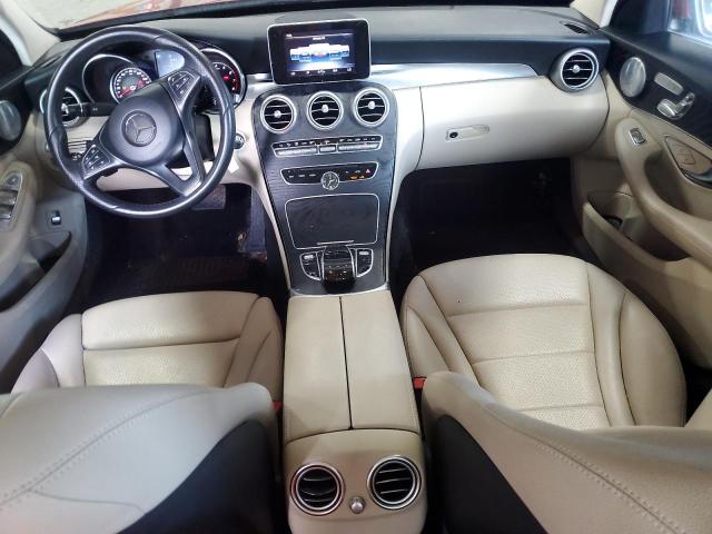  MERCEDES-BENZ C-CLASS 2016 Бургунди
