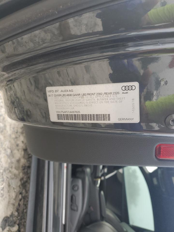 wautnaf57ja007625 WAUTNAF57JA007625 2018 Audi A5 Premium Plus S-Line