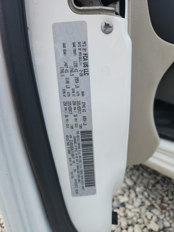 2020 Dodge Grand Caravan Se VIN: 2C4RDGBG0LR198247 Lot: 64444735