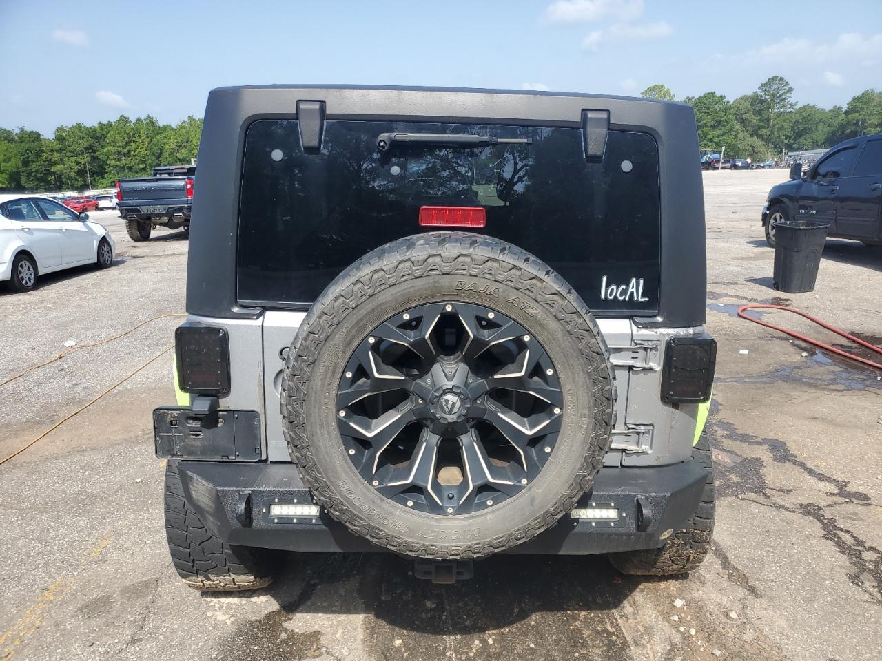 2014 Jeep Wrangler Unlimited Sport VIN: 1C4BJWDG6EL307985 Lot: 62703735
