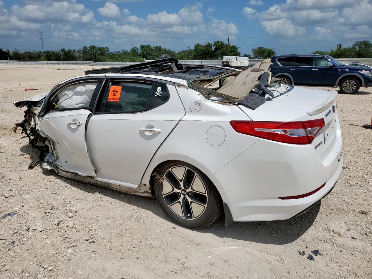 2012 Kia Optima Hybrid VIN: KNAGM4ADXC5009496 Lot: 65092205
