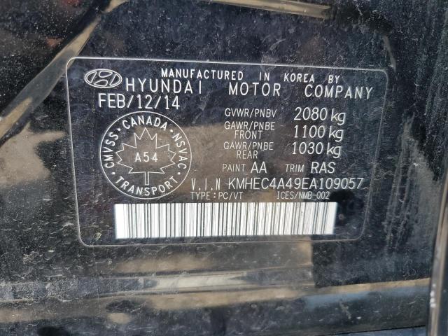 2014 HYUNDAI SONATA HYBRID  