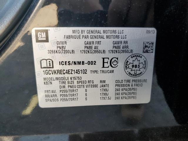 2014 CHEVROLET SILVERADO K1500 LT  