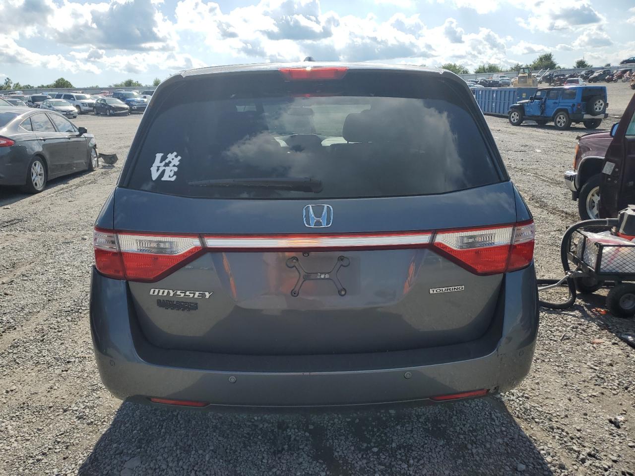 2013 Honda Odyssey Touring VIN: 5FNRL5H95DB069739 Lot: 63087115