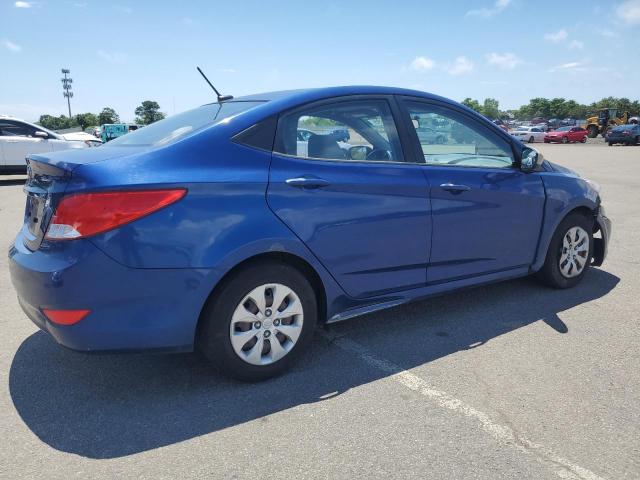  HYUNDAI ACCENT 2015 Granatowy