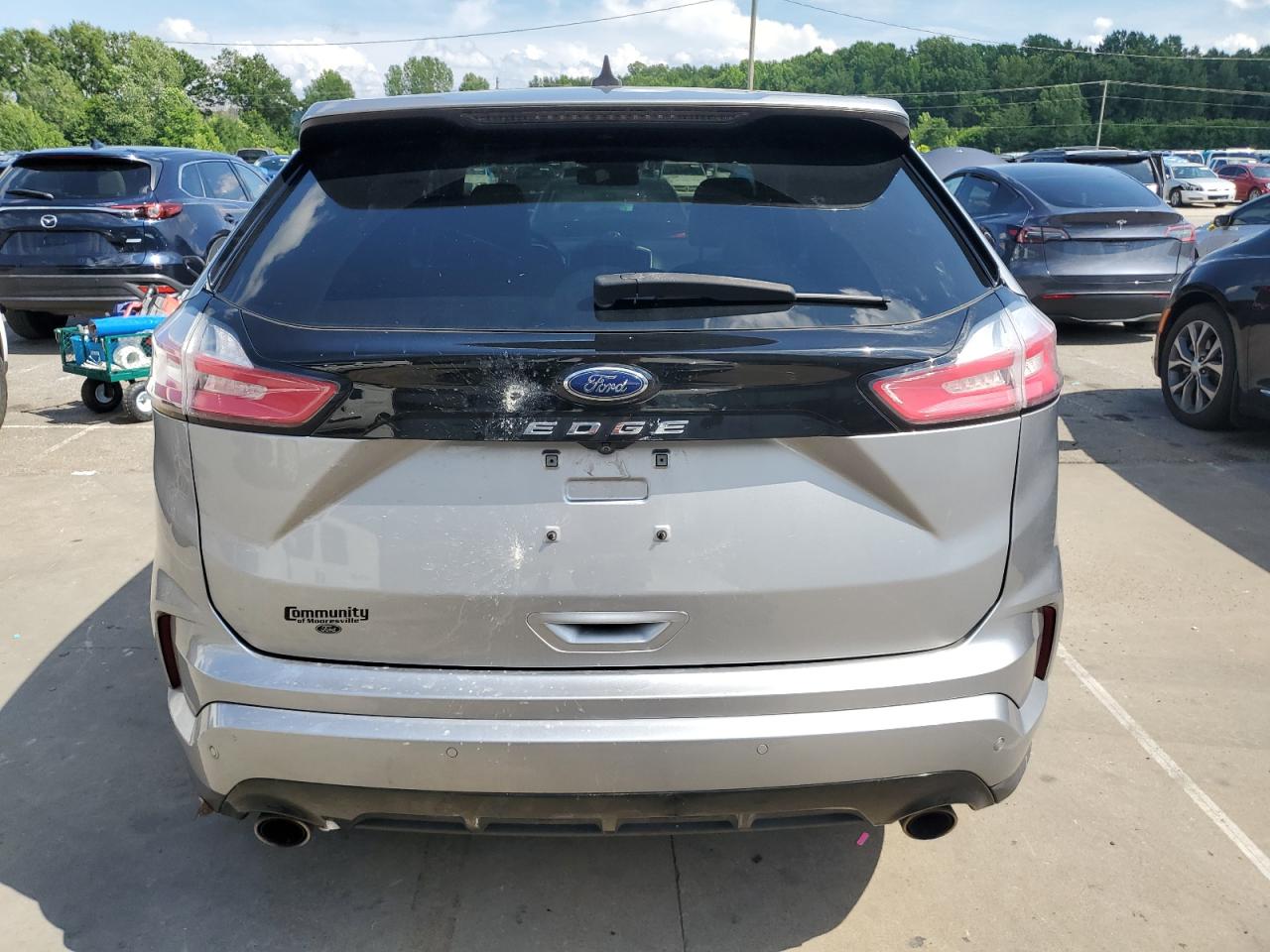 2021 Ford Edge Sel VIN: 2FMPK4J96MBA40628 Lot: 64084005