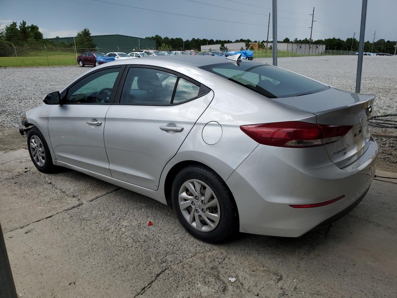 2017 Hyundai Elantra Se silver null gas 5NPD74LF9HH185989 photo #3