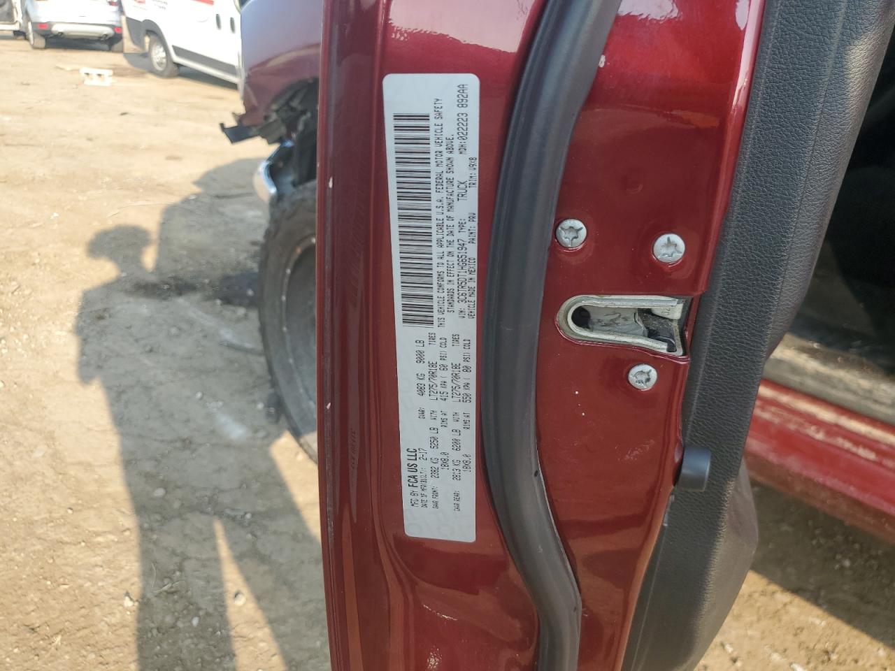 2017 Ram 2500 Slt VIN: 3C6TR5DT1HG651947 Lot: 64385425