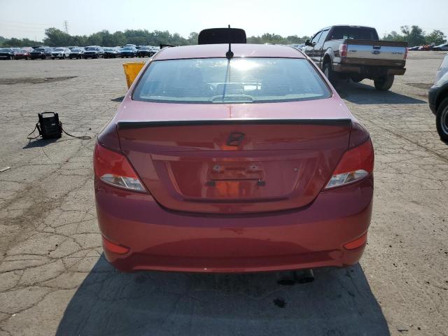 Sedans HYUNDAI ACCENT 2017 Red