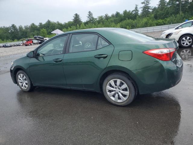 Sedans TOYOTA COROLLA 2016 Zielony