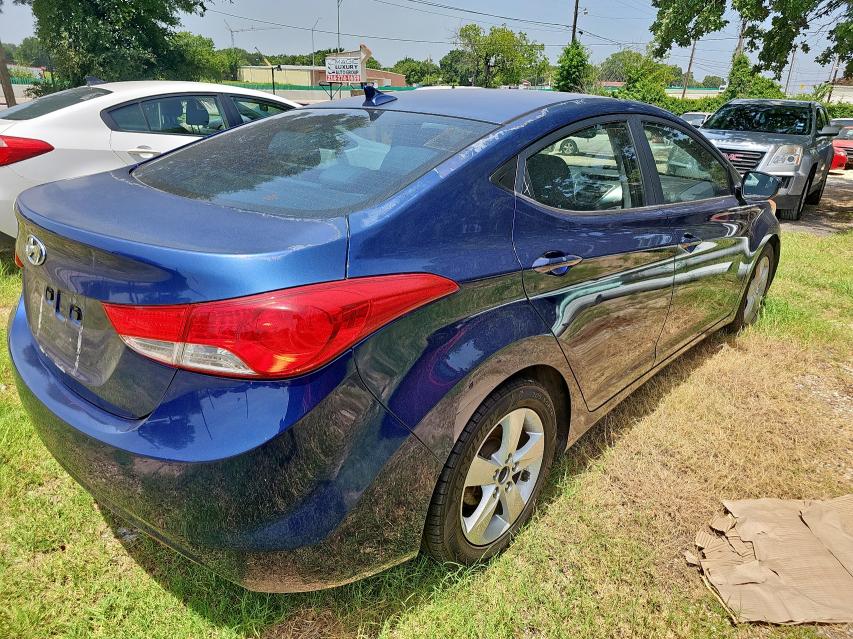 Седаны HYUNDAI ELANTRA 2013 Синий