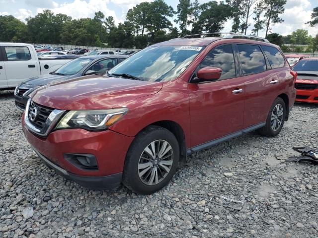  NISSAN PATHFINDER 2017 Красный