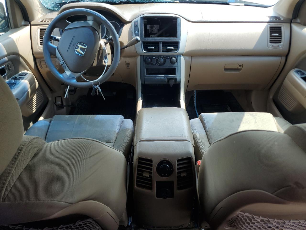 2007 Honda Pilot Lx VIN: 5FNYF28127B019705 Lot: 65333045