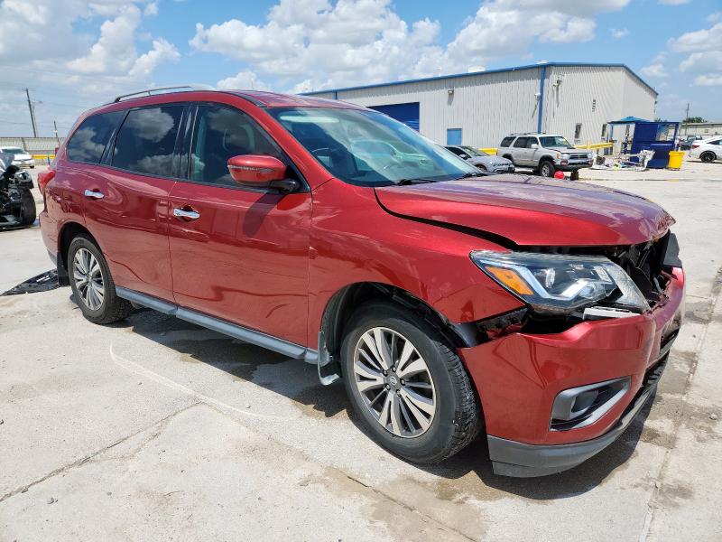  NISSAN PATHFINDER 2017 Czerwony