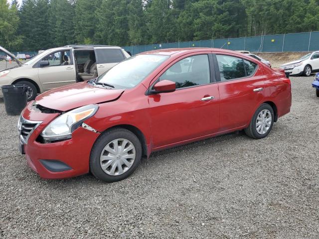  NISSAN VERSA 2015 Red