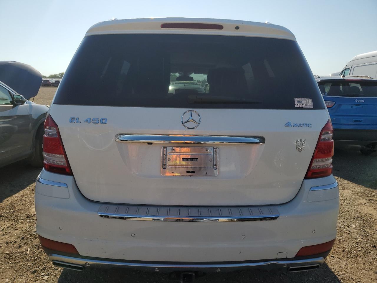 2011 Mercedes-Benz Gl 450 4Matic VIN: 4JGBF7BE7BA686989 Lot: 62784905