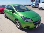 2015 VAUXHALL CORSA EXCI for sale at Copart PETERLEE