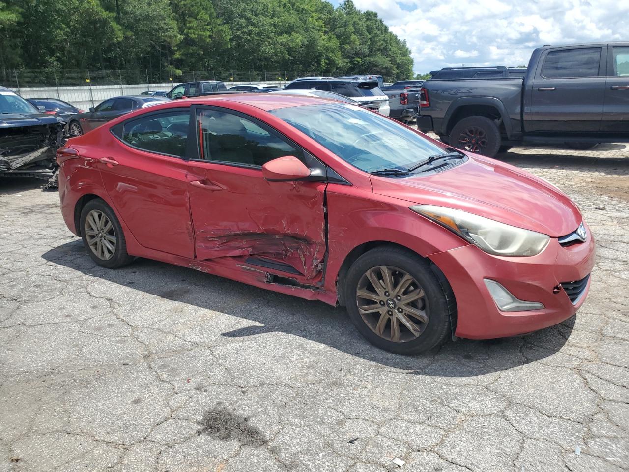 2014 Hyundai Elantra Se VIN: KMHDH4AE8EU086147 Lot: 65120405