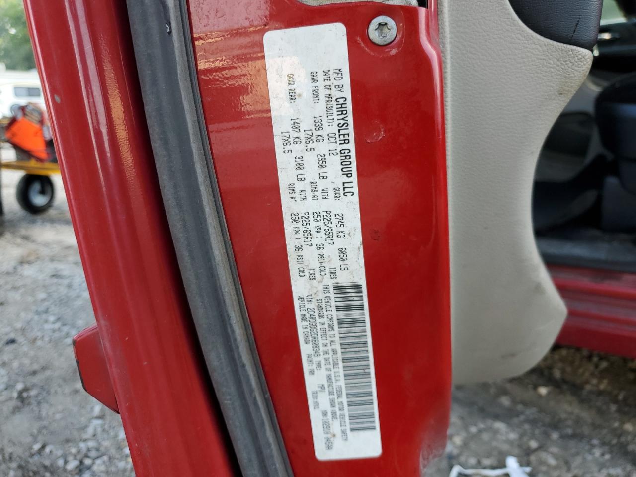 2013 Dodge Grand Caravan Crew VIN: 2C4RDGDG2DR608349 Lot: 63229305