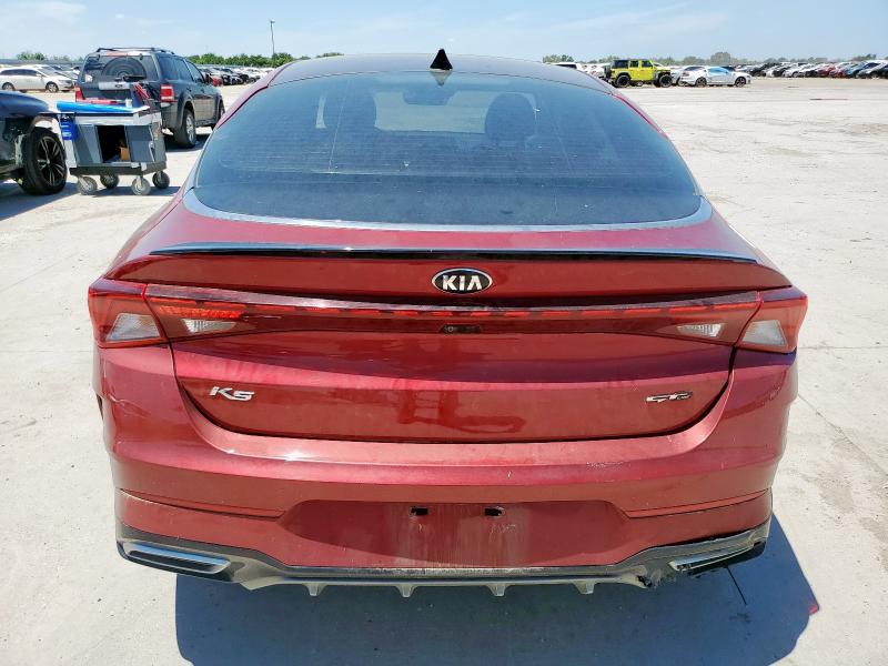 KIA K5 2021 Бордовый