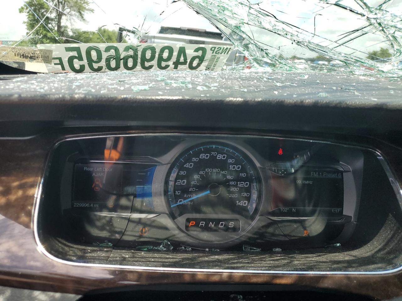 2017 Ford Taurus Limited VIN: 1FAHP2F88HG103991 Lot: 64996695