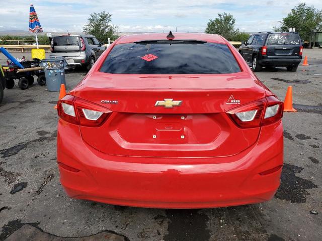  CHEVROLET CRUZE 2016 Czerwony