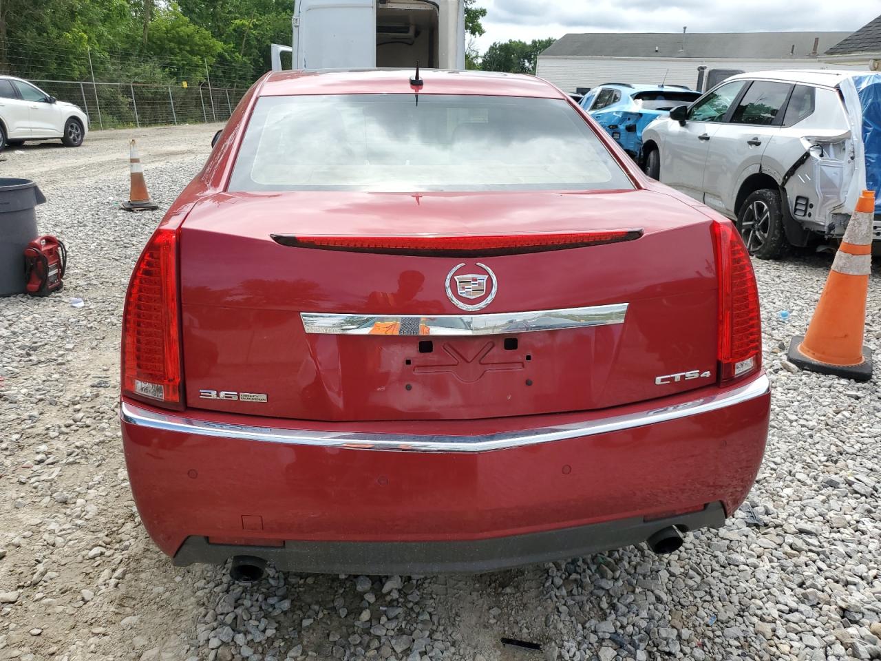 2008 Cadillac Cts Hi Feature V6 VIN: 1G6DT57V980181542 Lot: 65606565