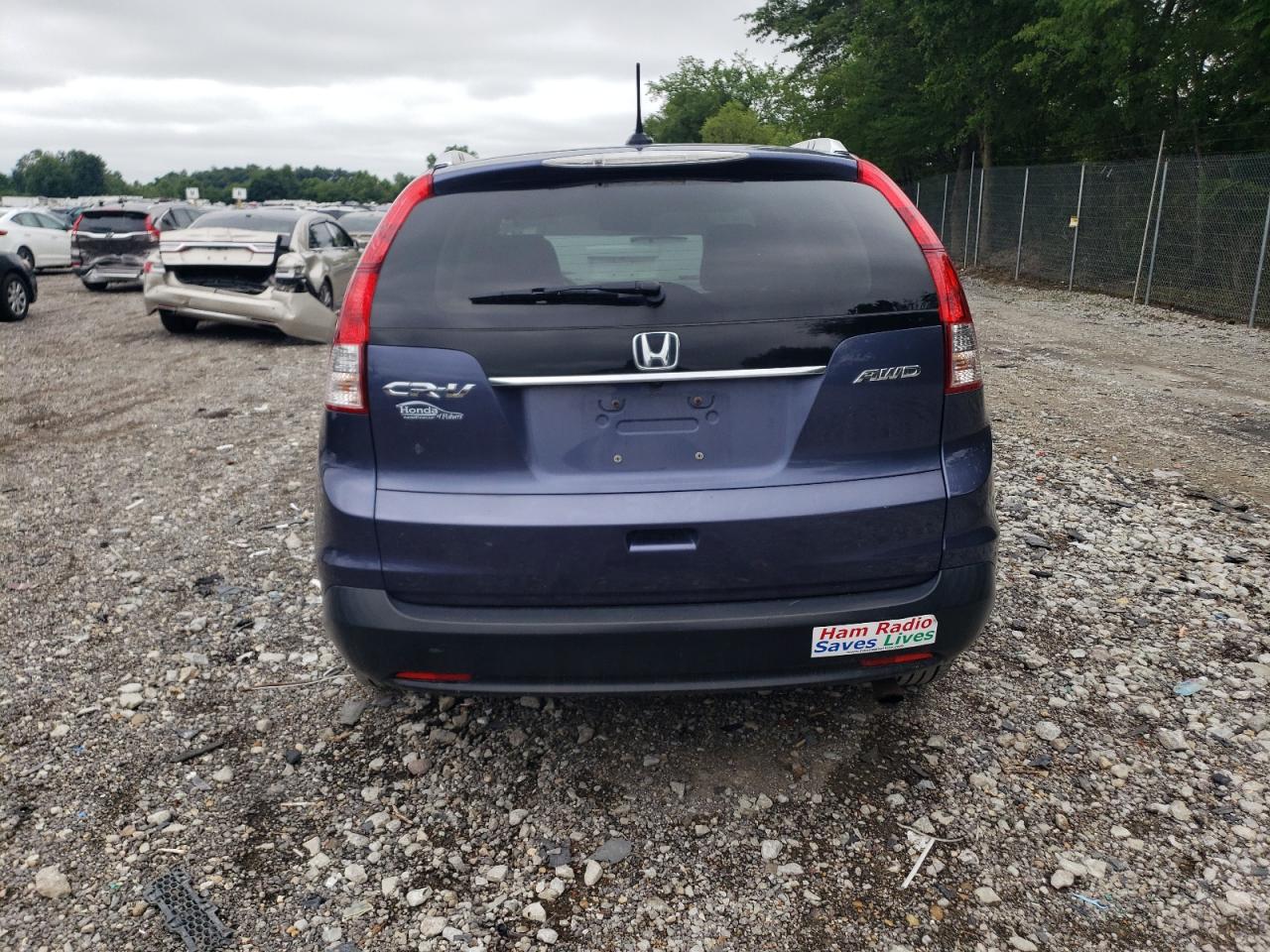 2012 Honda Cr-V Exl VIN: 5J6RM4H71CL055364 Lot: 65320685