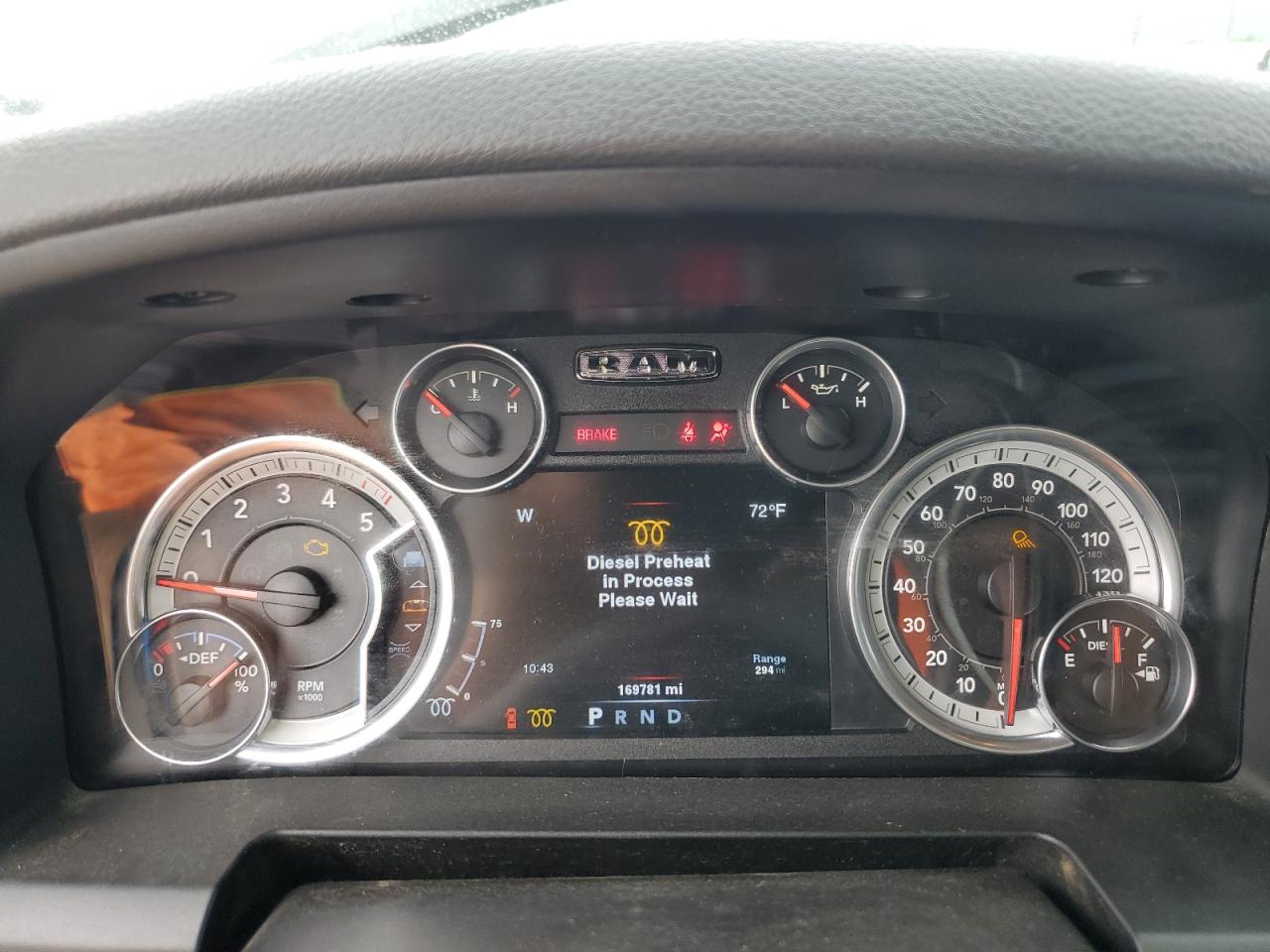2018 Ram 2500 Slt VIN: 3C6UR5DLXJG257485 Lot: 64763035