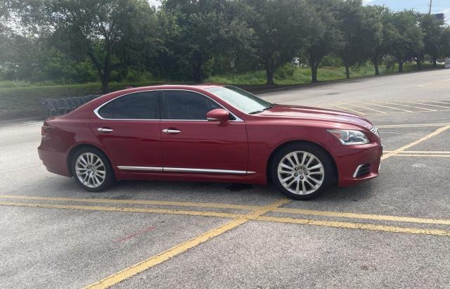 Sedans LEXUS LS460 2015 Red