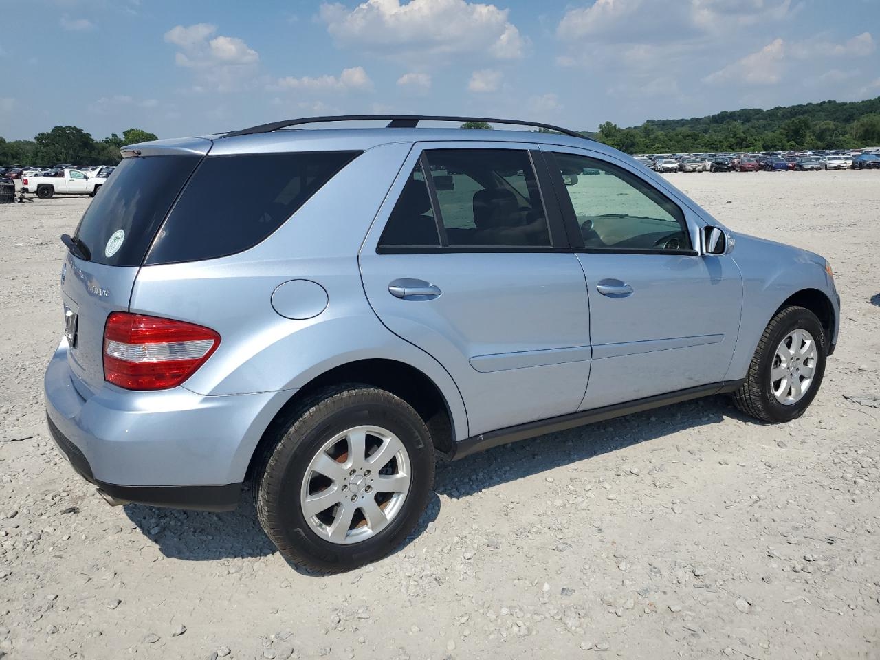 2007 Mercedes-Benz Ml 350 blue suv gas 4JGBB86E67A235376 photo #4