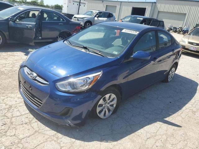  HYUNDAI ACCENT 2016 Синий