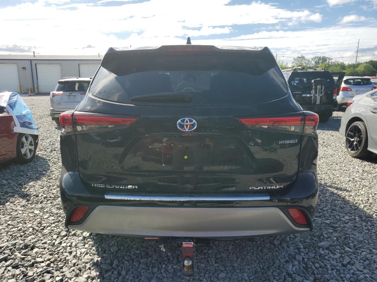 2021 Toyota Highlander Hybrid Platinum VIN: 5TDEBRCH2MS039794 Lot: 64110555