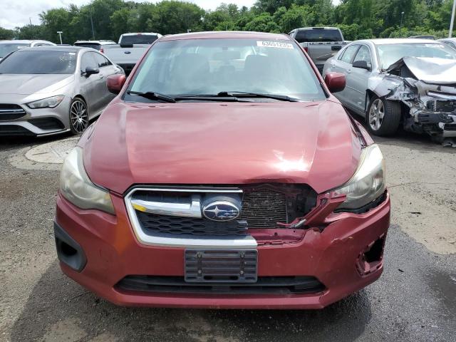 Sedans SUBARU IMPREZA 2013 Burgundy