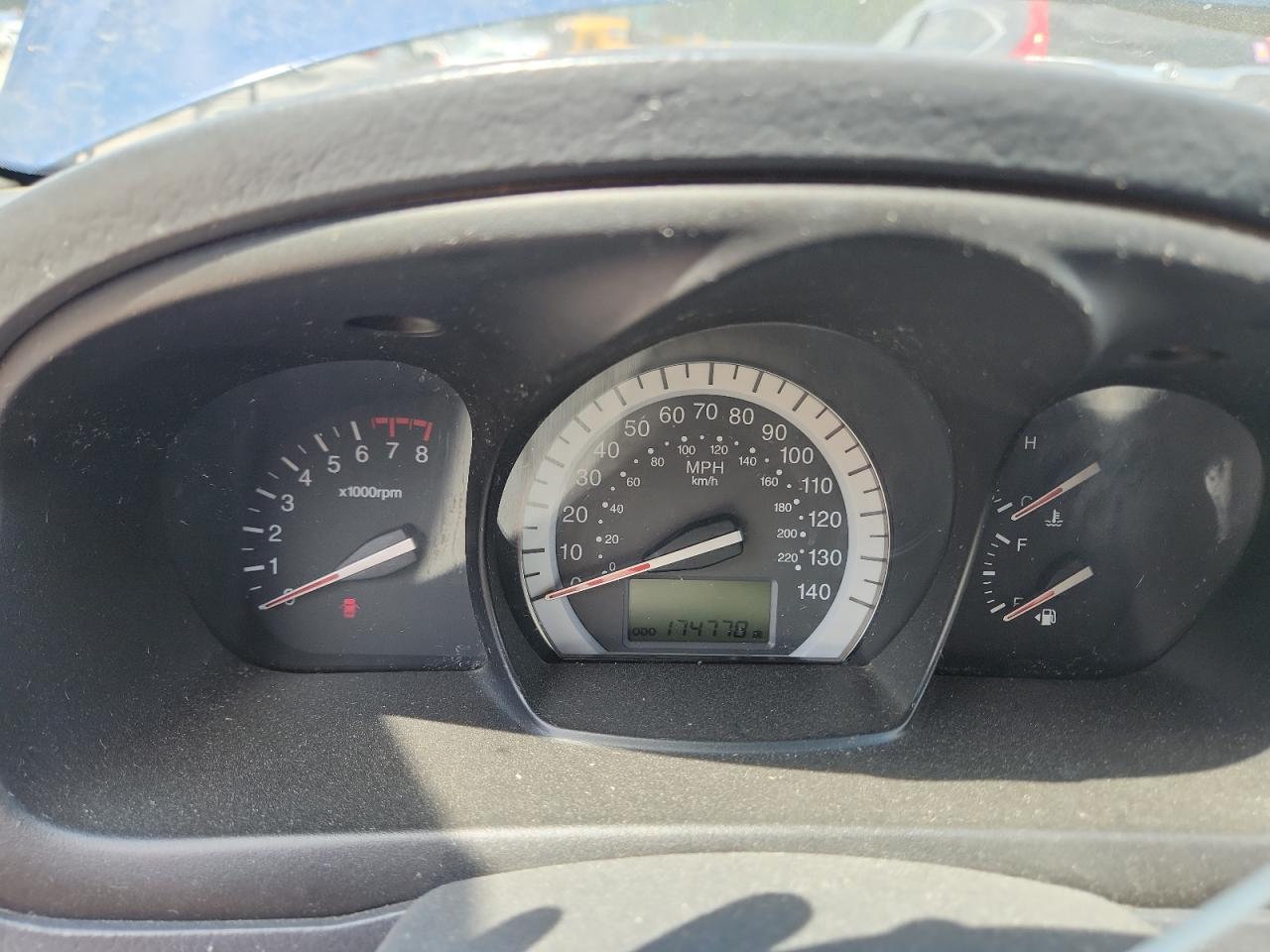 2007 Kia Spectra Ex VIN: KNAFE121775470432 Lot: 66840275